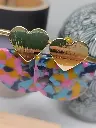 Boucles d'oreilles coeur attach breloque acétate.webp