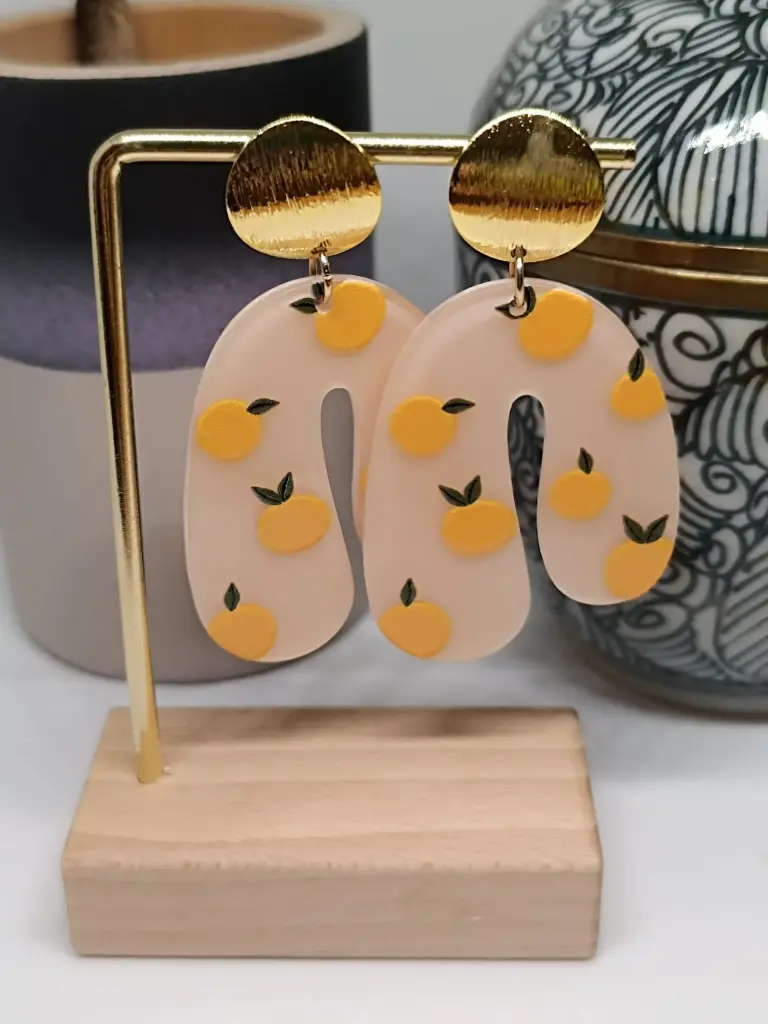 Boucles petites oranges